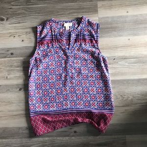 Lucy & Laurel Patterned Blouse
